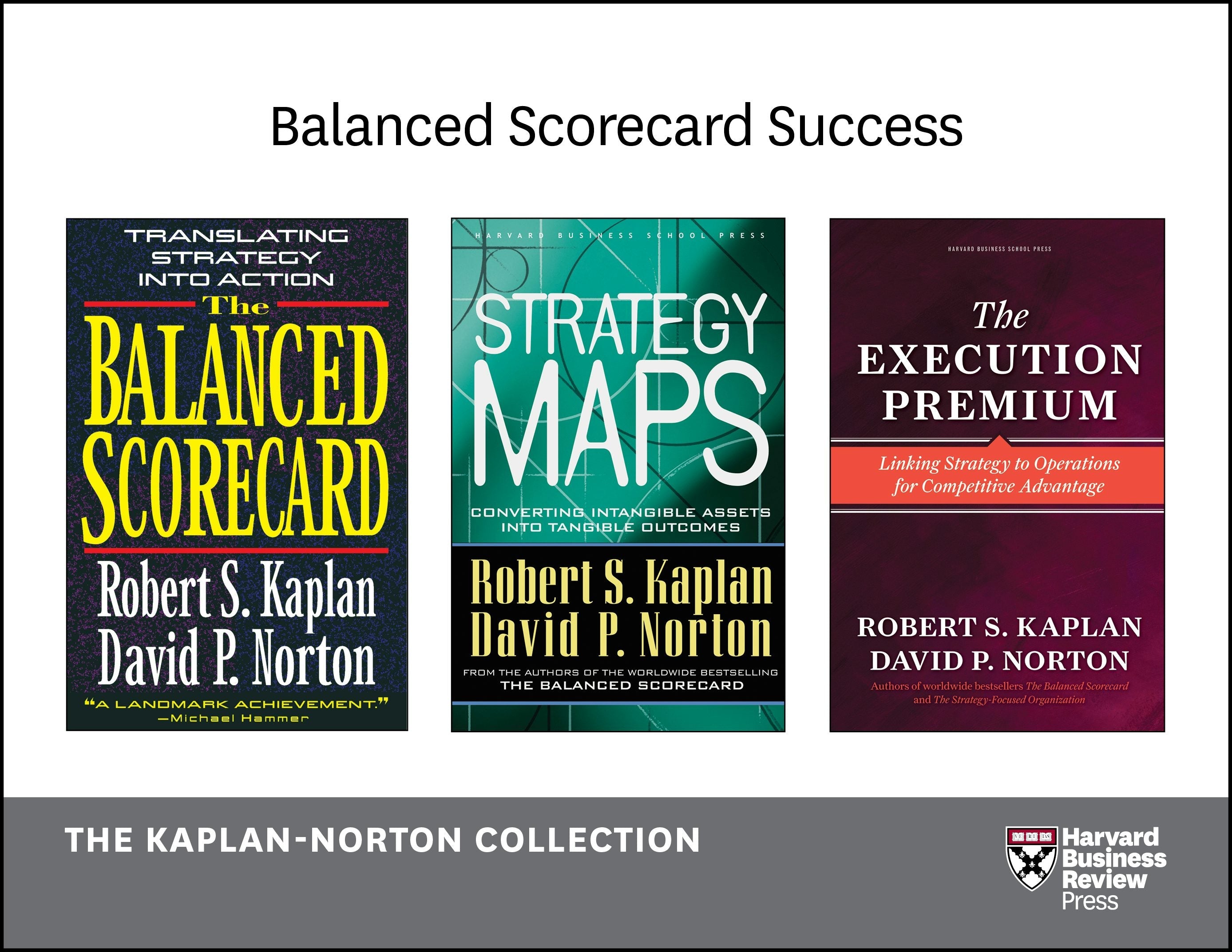 Book cover image for Balanced Scorecard Success: The Kaplan-Norton Collection (4 Books) ISBN: 9781633691803
